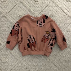 2-3 Zara Minnie Mickey Disney Sweater